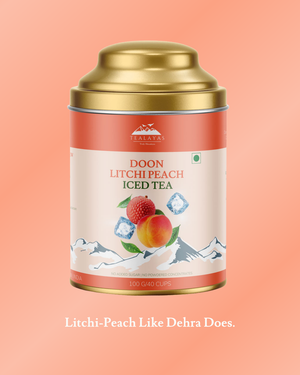 Doon Litchi Peach Iced Tea – Free Steel Infuser Inside