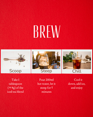 Doon Litchi Peach Iced Tea