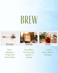 Manali Mint Iced Tea brew guide - step by step instructions