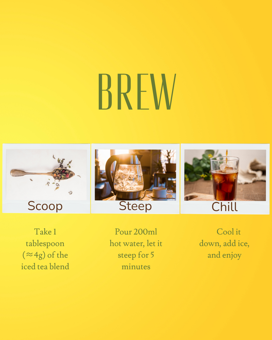 Lucknow Mango Iced Tea ingredients - dried mango and tea leaves