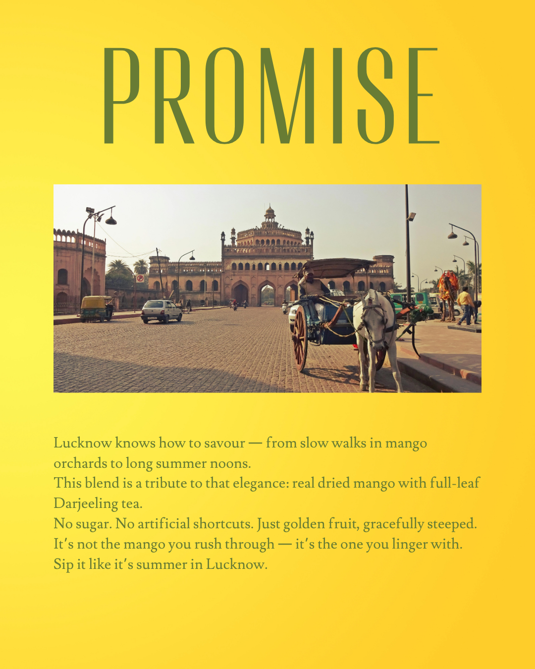 Lucknow Mango Iced Tea