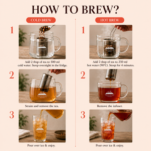 Doon Litchi Peach Iced Tea – Free Steel Infuser Inside
