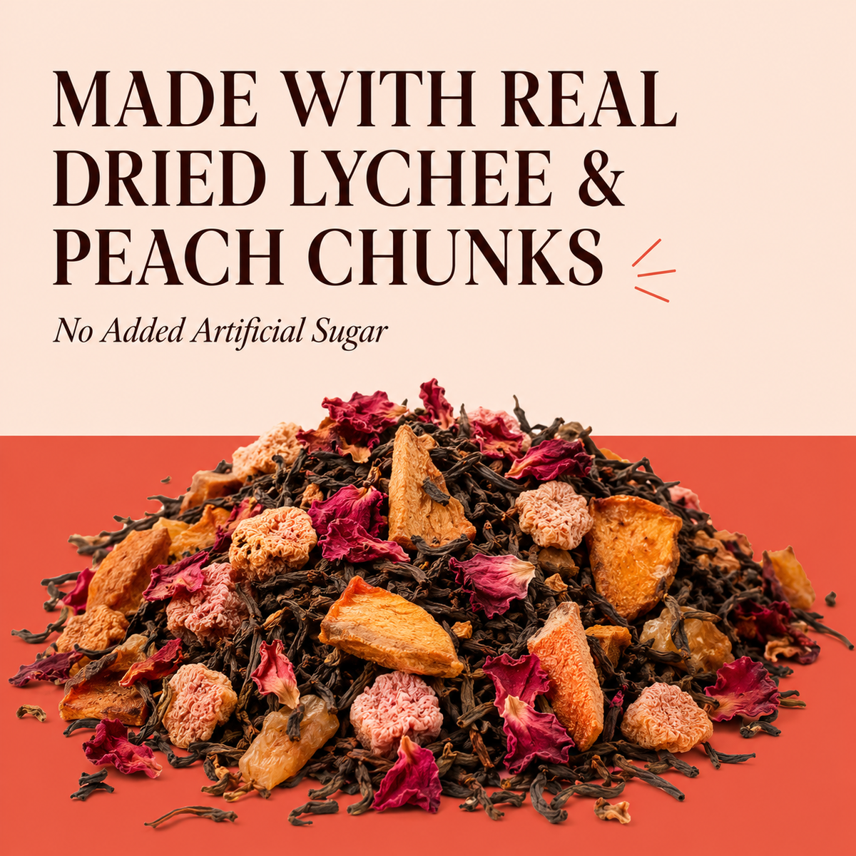 Doon Litchi Peach Iced Tea – Free Steel Infuser Inside