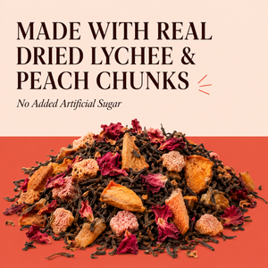 Doon Litchi Peach Iced Tea – Free Steel Infuser Inside
