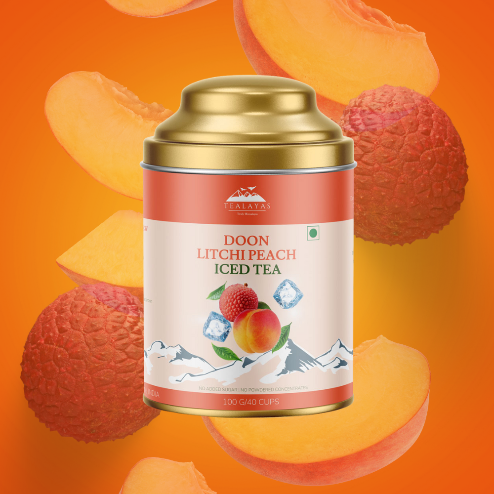 Doon Litchi Peach Iced Tea