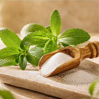 Stevia leaf