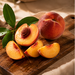 Juicy peach